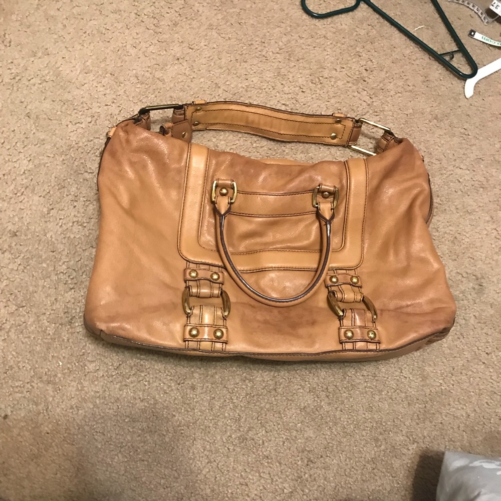 Tan Banana Republic Purse